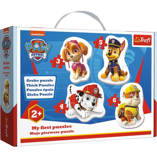 PUZZLE BABY CLASIC SKYE MARSHALL CHASE SI RUBBLE 18 PIESE VIV36087