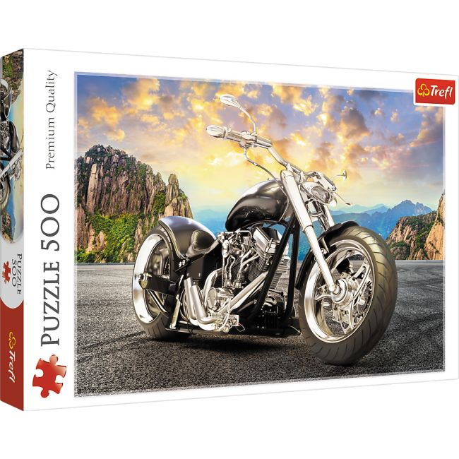 PUZZLE TREFL 500 MOTOCICLETA NEAGRA VIV37384