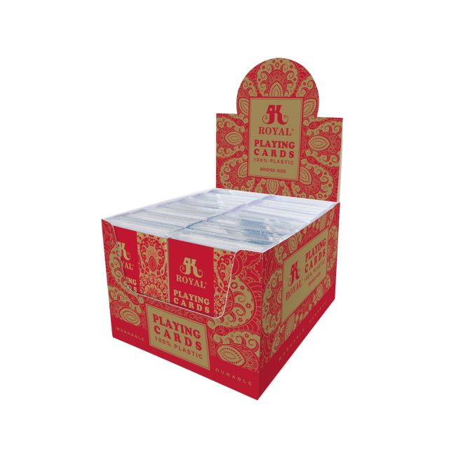 CARTI DE JOC ROYAL DIN PLASTIC DELUXE EDITION VIVRBA031S113-A-610KB