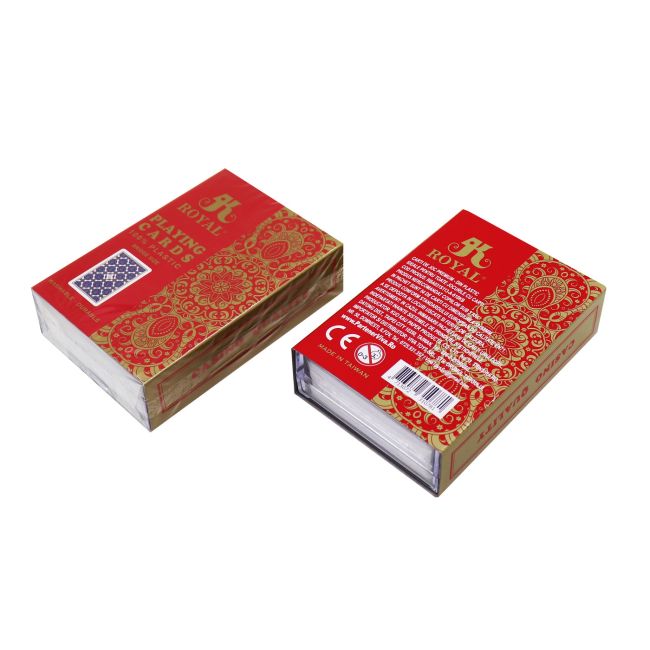 CARTI DE JOC ROYAL DIN PLASTIC DELUXE EDITION VIVRBA031S113-A-610KB