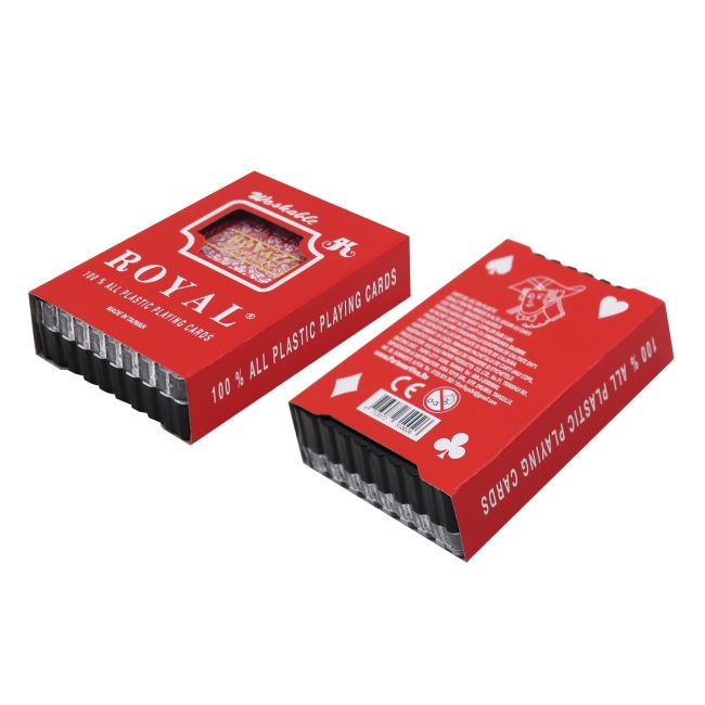 CARTI DE JOC ROYAL DIN PLASTIC VIVRBA025S112-AA508LR