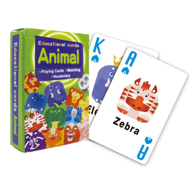 CARTI DE JOC ROYAL EDUCATIVE CU ANIMALE VIVREH305K000-E-224AX