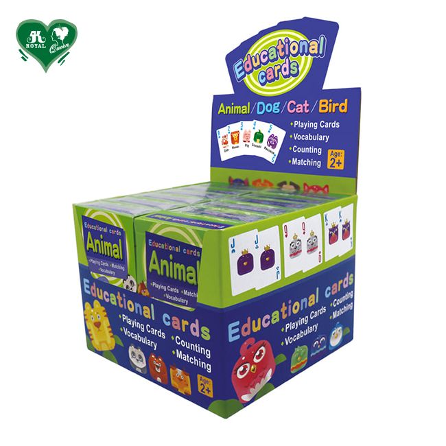 CARTI DE JOC ROYAL EDUCATIVE CU ANIMALE VIVREH305K000-E-224AX