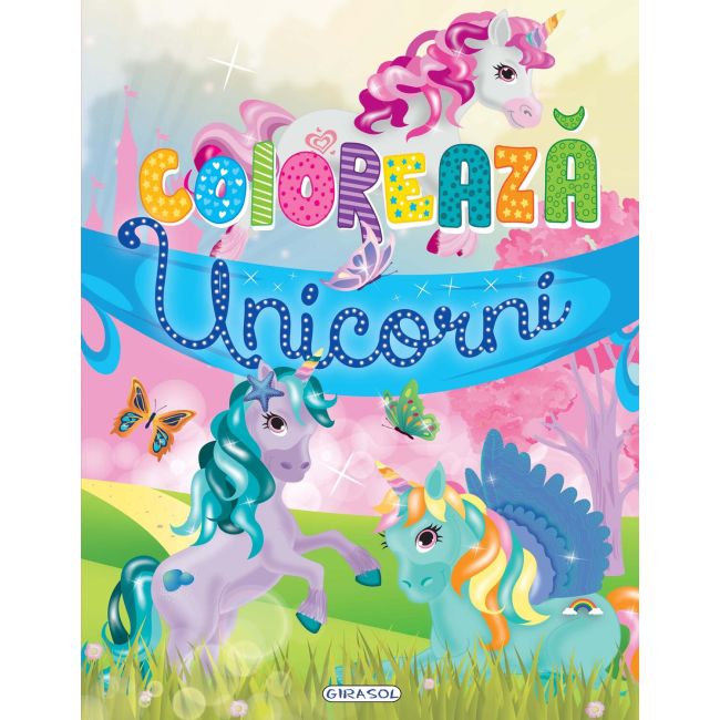 Coloreaza - unicorni