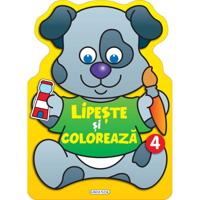 Lipeste si coloreaza: 4