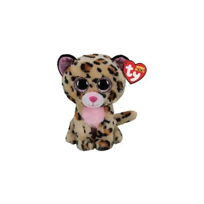 PLUS TY 15CM LEOPARD MARO ROZ VIVTY36367