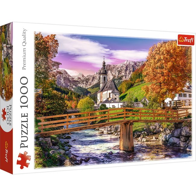 PUZZLE TREFL 1000  TOAMNA IN BAVARIA VIV10623