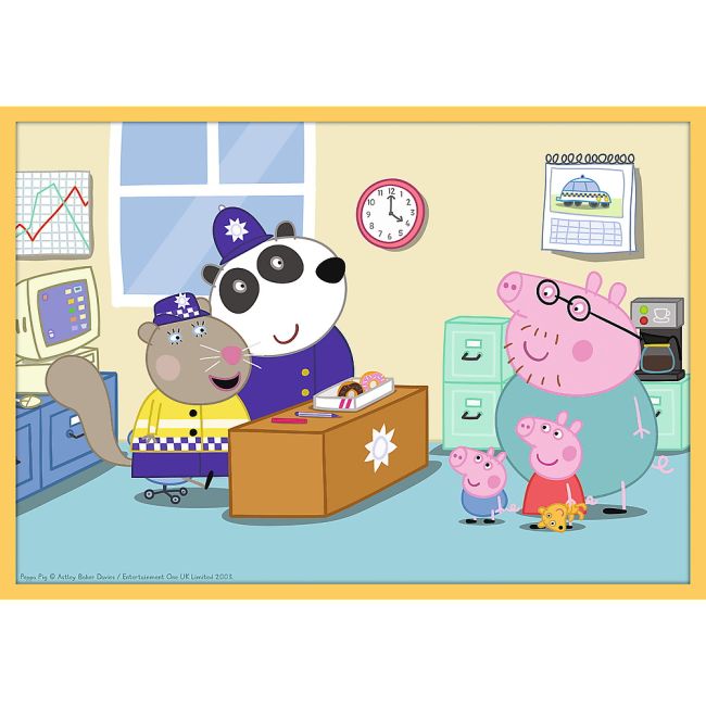 PUZZLE TREFL 10IN1 INTALNESTE-O PE PEPPA PIG VIV90383