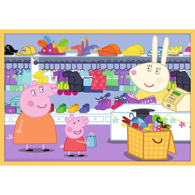 PUZZLE TREFL 10IN1 INTALNESTE-O PE PEPPA PIG VIV90383