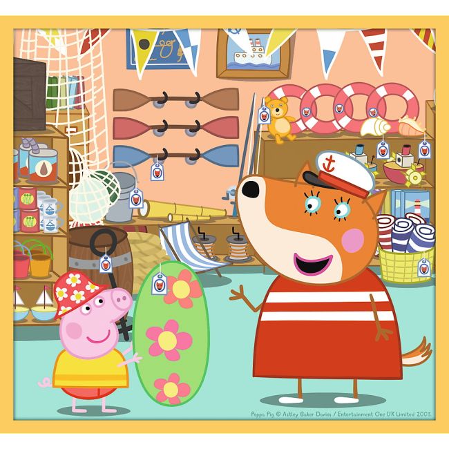 PUZZLE TREFL 10IN1 INTALNESTE-O PE PEPPA PIG VIV90383