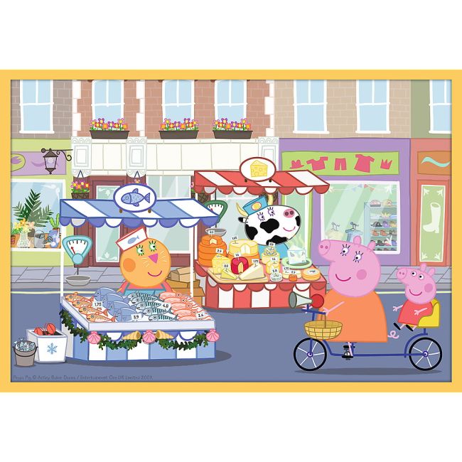 PUZZLE TREFL 10IN1 INTALNESTE-O PE PEPPA PIG VIV90383