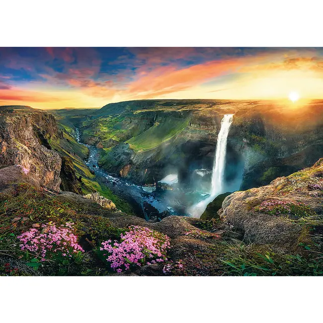 PUZZLE TREFL 2000 CASCADA HAIFOSS ISALNDA VIV27091