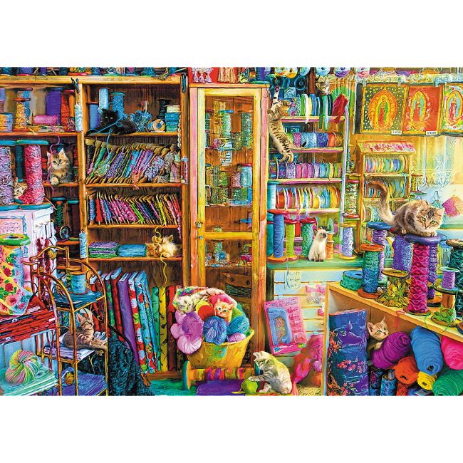 PUZZLE TREFL 2000 PARADISUL PISICUTELOR VIV27113