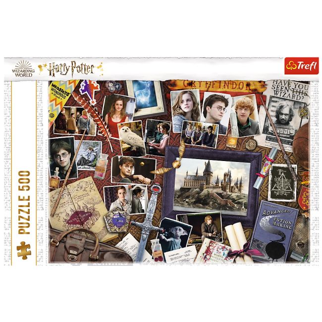 PUZZLE TREFL 500 HARRY POTTER - MEMORIILE DE LA HOGWART VIV37400