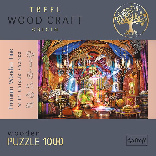 PUZZLE TREFL DIN LEMN 1000 PIESE CAMERA MAGICA VIV20146