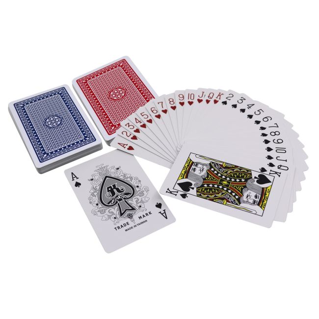 SET 2 PACHETE CARTI ROYAL CANASTA POKER DIN PLASTIC VIVRBA025D205-AB512LR