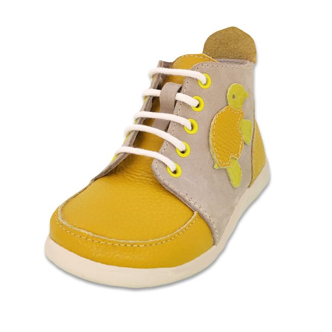 Ghetute neimblanite BabyFox Flipper Galben Mustar cu Gri FOX9702