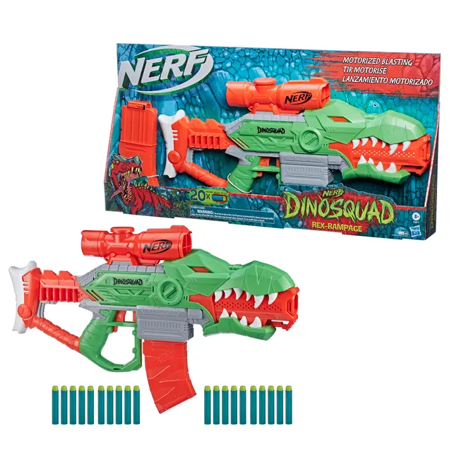 NERF BLASTER DINOSQUAD REX RAMPAGE VIVF0807