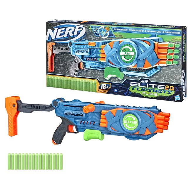 NERF BLASTER ELITE 2.0 FLIP 16 VIVF2551