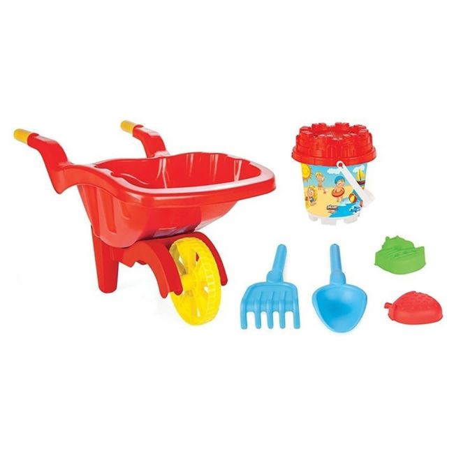 Set jucarii nisip pilsan roaba jumbo cu accesorii hubpl-06-173