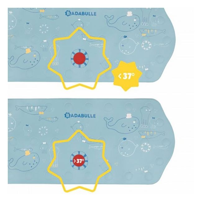 Badabulle - covor xxl antiderapant pentru cada cu senzor de temperatura bbbb023014