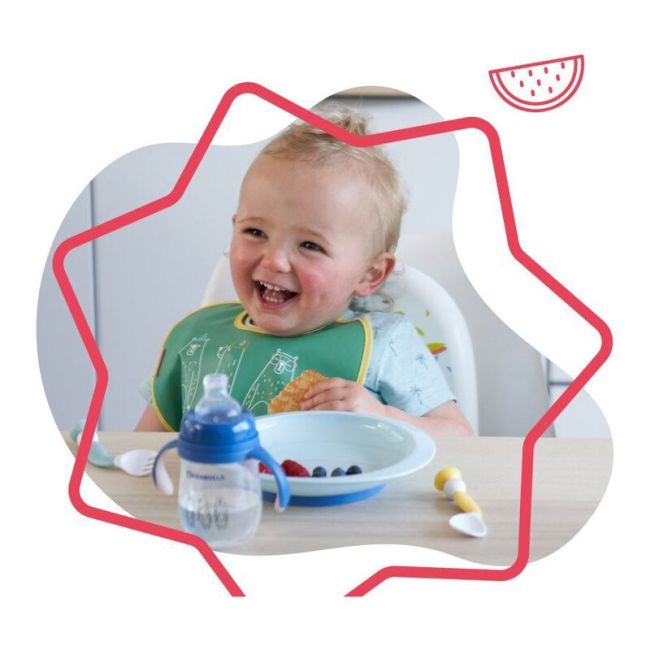 Badabulle - set 3 farfurii anti-alunecare bbbb005214