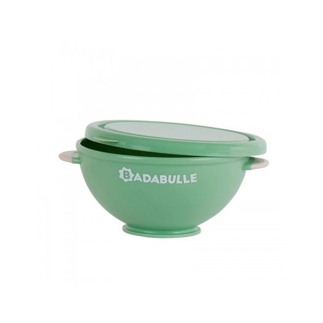 Badabulle - set 5 boluri si 3 lingurite colorate  bbbb005107