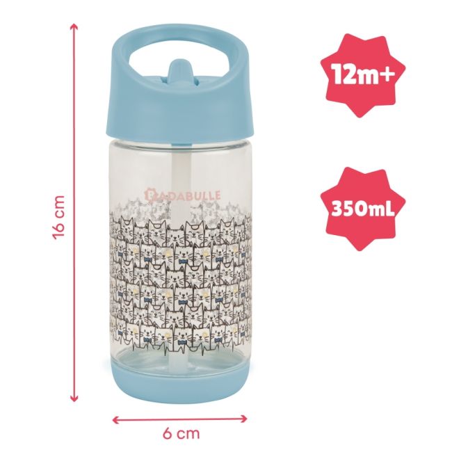 Badabulle - sticla cu pai cu pisici bbbb005007
