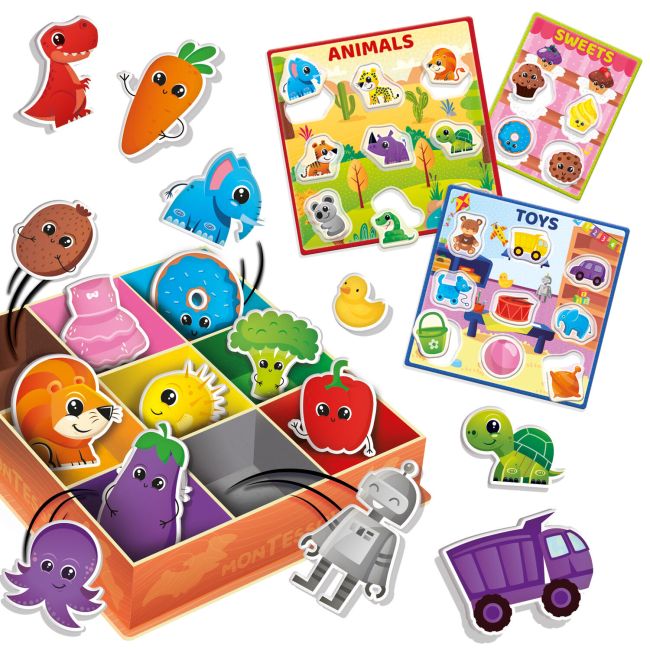 Cutiuta montessori - culori