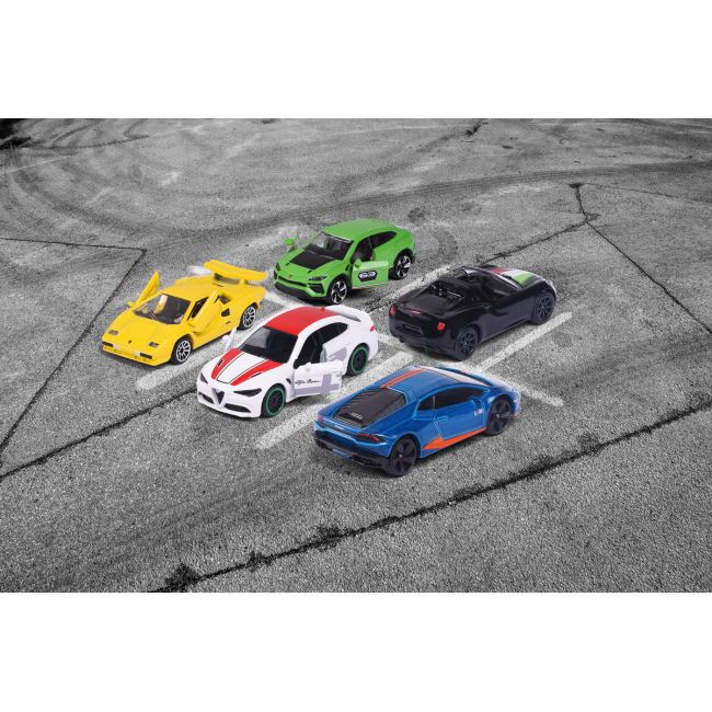 MAJORETTE SET 5 MASINI DIN METAL DREAMS ITALY VIV212053178