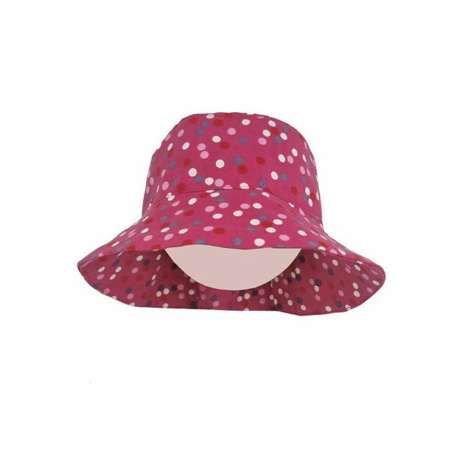 Palarie pentru fetițe Pink Confetti din bumbac, ajustabila, 58 cm (peste 8 ani) KDEPAL33RZB58C