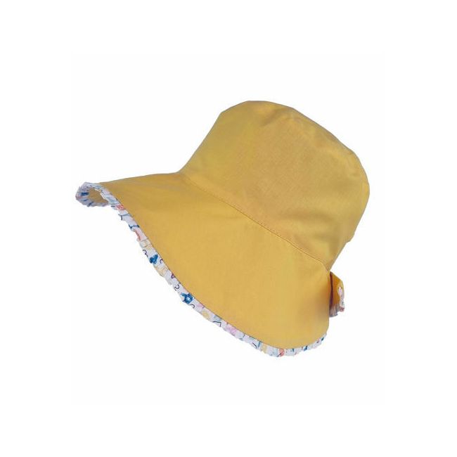 Palarie pentru fetite Sunshine din bumbac, ajustabila, 50 cm (1-3 ani) KDEPAL33GL50C