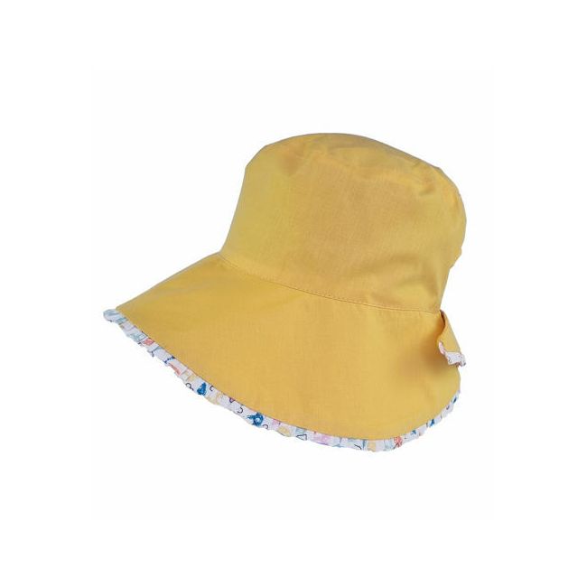 Palarie pentru fetite Sunshine din bumbac, ajustabila, 50 cm (1-3 ani) KDEPAL33GL50C