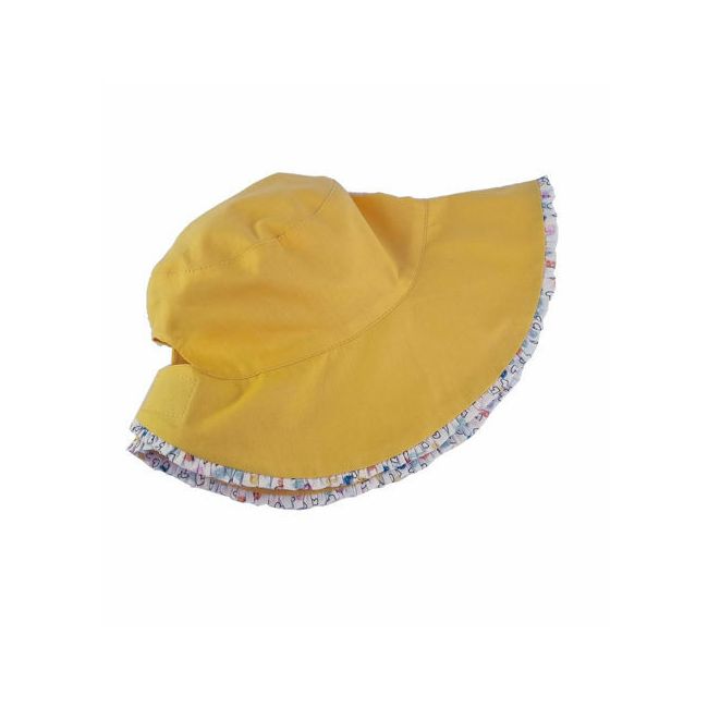 Palarie pentru fetite Sunshine din bumbac, ajustabila, 58 cm (peste 8 ani) KDEPAL33GL58C