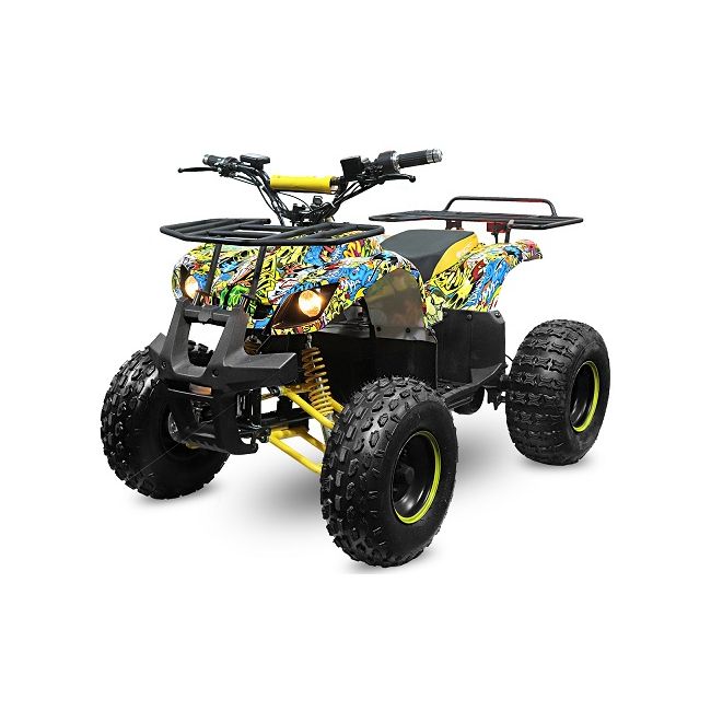 Atv Electric Nitro Eco Toronto 1000w 48v 20ah Cu Diferential  Galben Kat00362