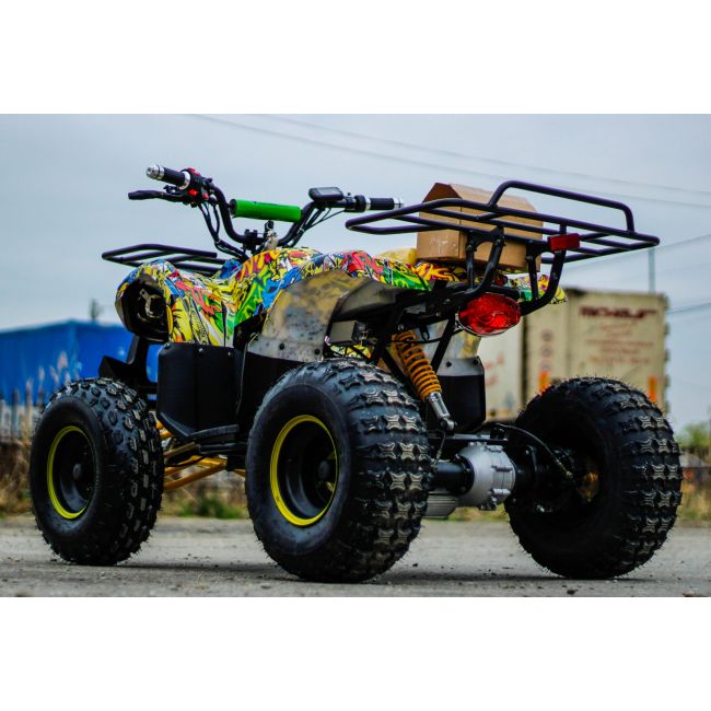 Atv Electric Nitro Eco Toronto 1000w 48v 20ah Cu Diferential  Galben Kat00362