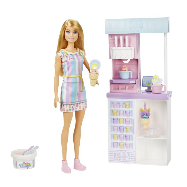 BARBIE SET DE JOACA MAGAZINUL DE INGHETATA VIVMTHCN46