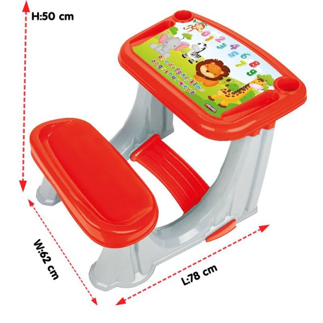 Banca scolara pilsan smart red hubpl-03-364-re