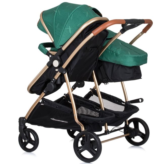 Carucior gemeni chipolino duo smart 3 in 1 avocado hubst-kbds02204av