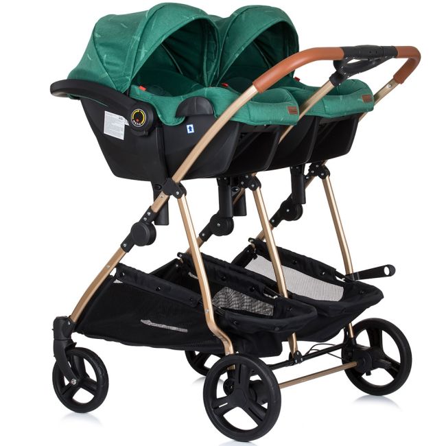 Carucior gemeni chipolino duo smart 3 in 1 avocado hubst-kbds02204av