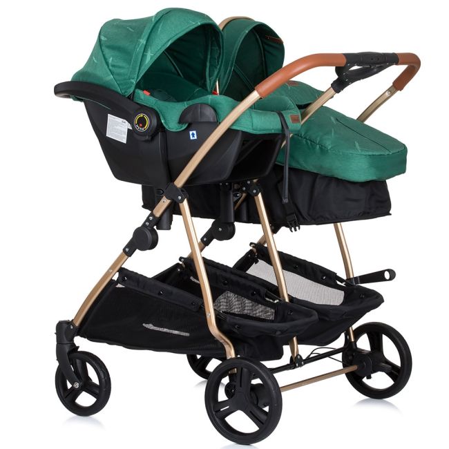 Carucior gemeni chipolino duo smart 3 in 1 avocado hubst-kbds02204av