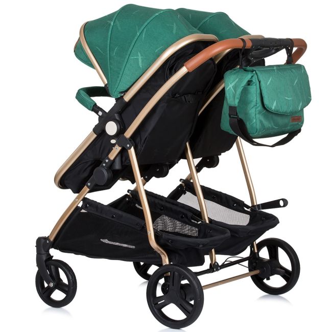 Carucior gemeni chipolino duo smart 3 in 1 avocado hubst-kbds02204av