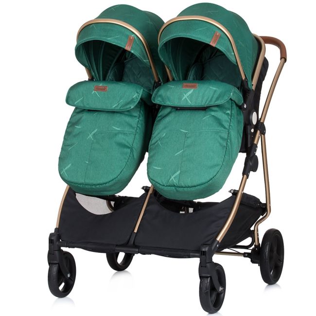Carucior gemeni chipolino duo smart 3 in 1 avocado hubst-kbds02204av