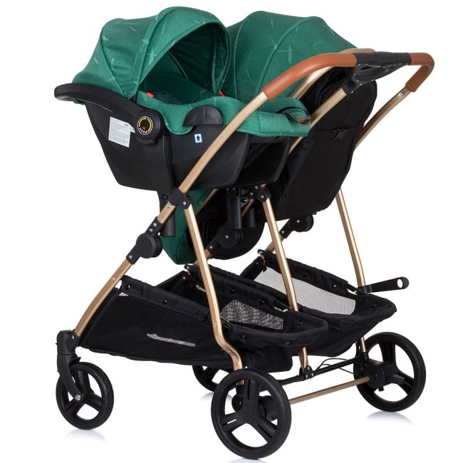Carucior gemeni chipolino duo smart 3 in 1 avocado hubst-kbds02204av
