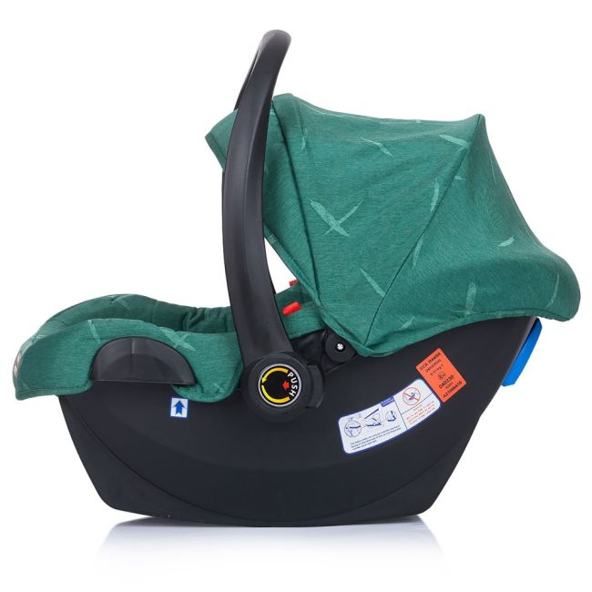 Carucior gemeni chipolino duo smart 3 in 1 avocado hubst-kbds02204av