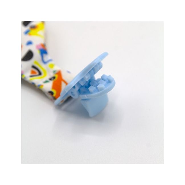Cravata bebelusi cu accesoriu de dentitie BabyJem (Culoare: Ecru) JEMbj_7502
