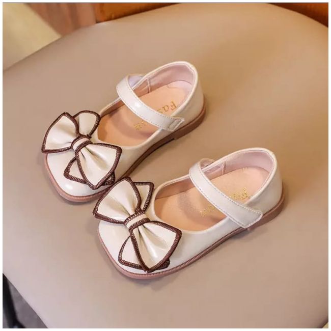 Pantofiori crem cu fundita MDSD24