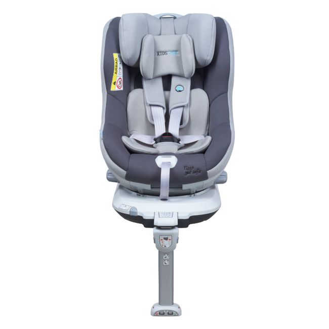 Scaun auto Rear Facing rotativ Tiago 0-18 kg gri KidsCare SUPKC_tiago_gri