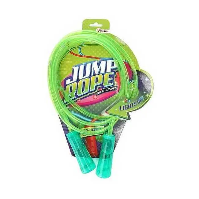 Coarda de sarit cu lumini 210 cm Toi-Toys TT68020Z BBJTT68020Z_Verde