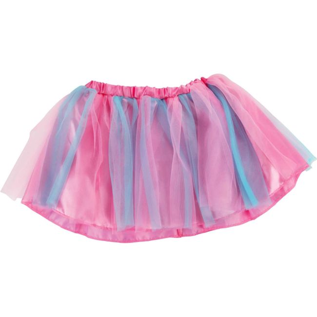 Costum Zana cu Fustita, Aripioare si Bagheta Magica Princess Friends Toi-Toys TT12146A BBJTT12146A_Roz